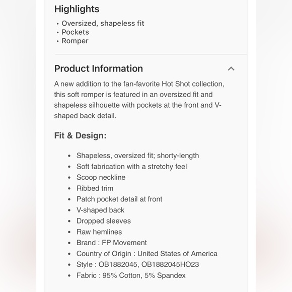 FP Movement Women’s Hot Shot Tee Romper Mocha Latte Size Small - Picture 11 of 12